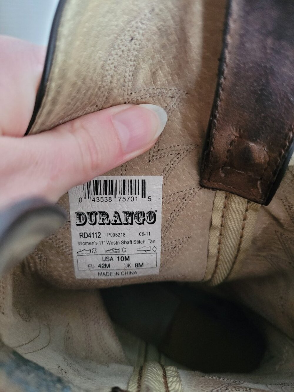 Authentic Cowboy boots brown - Picture 9 of 9